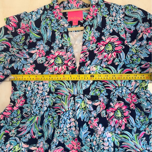 Lilly Pulitzer Winona Tunic dress excellent condition size M - Picture 5 of 9